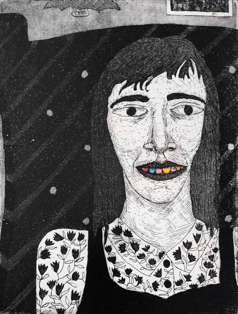 Poly in the armachair 