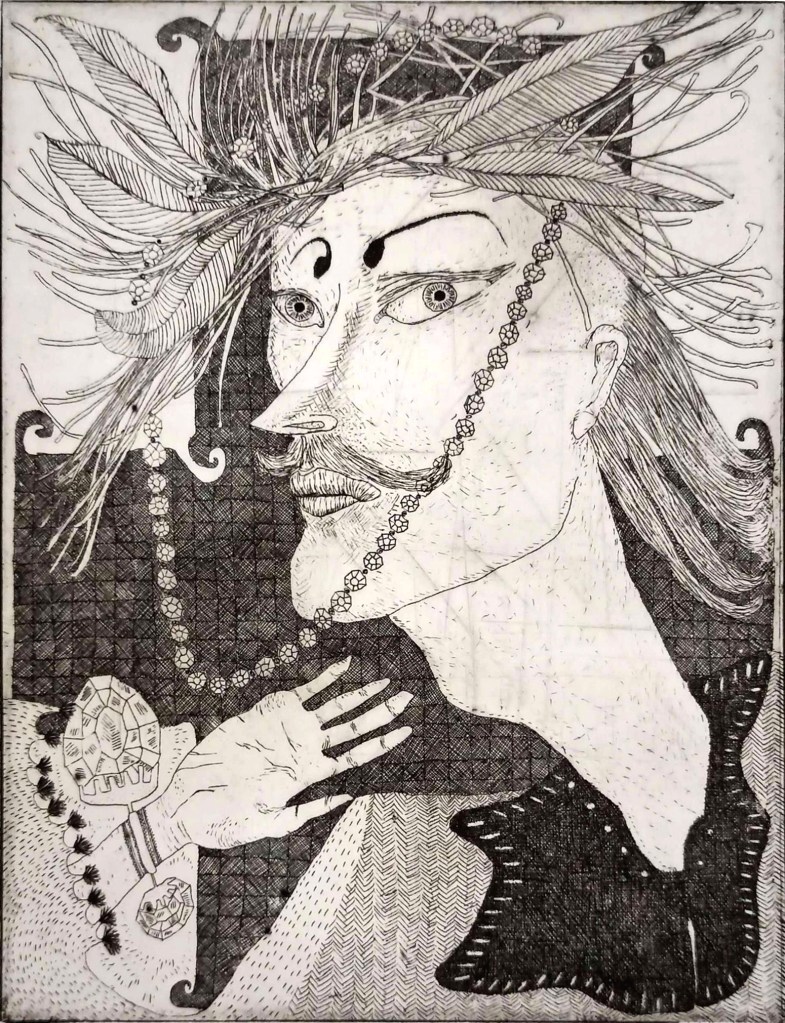 The lord line etching